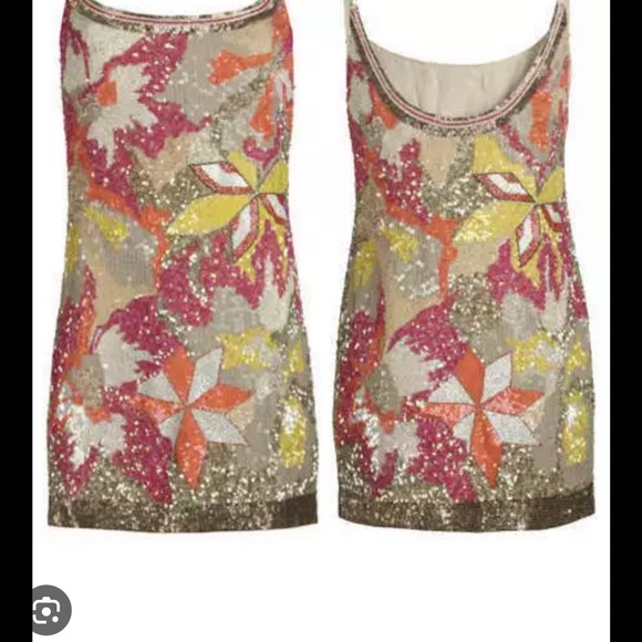 All saints Chaztec sequin dress - Picture 3 of 5